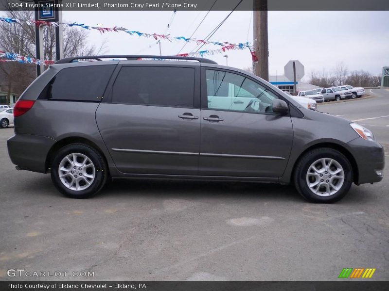 Phantom Gray Pearl / Stone Gray 2004 Toyota Sienna XLE Limited