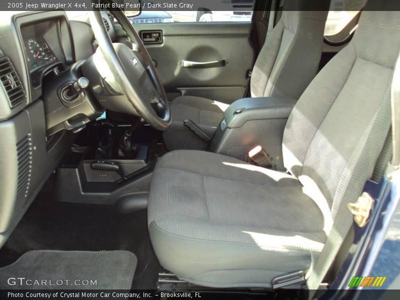 Patriot Blue Pearl / Dark Slate Gray 2005 Jeep Wrangler X 4x4