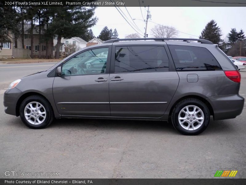 Phantom Gray Pearl / Stone Gray 2004 Toyota Sienna XLE Limited