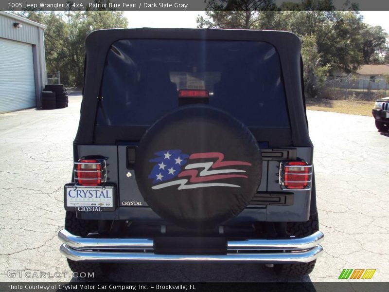 Patriot Blue Pearl / Dark Slate Gray 2005 Jeep Wrangler X 4x4