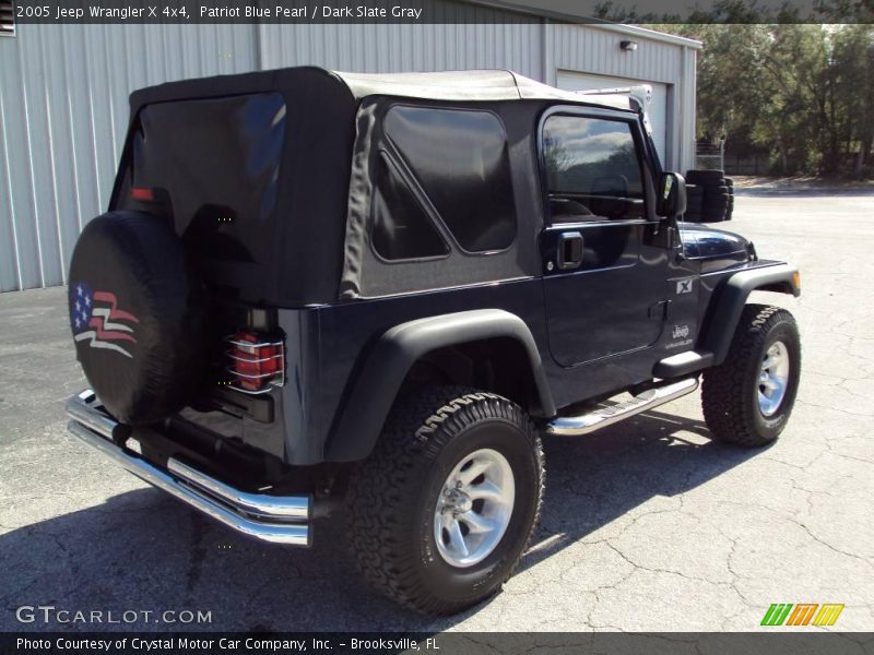 Patriot Blue Pearl / Dark Slate Gray 2005 Jeep Wrangler X 4x4