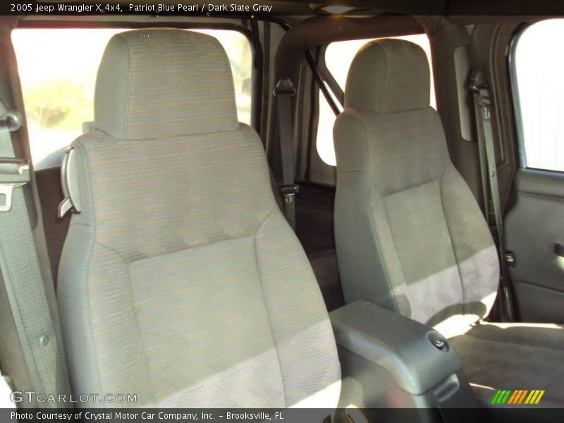 Patriot Blue Pearl / Dark Slate Gray 2005 Jeep Wrangler X 4x4