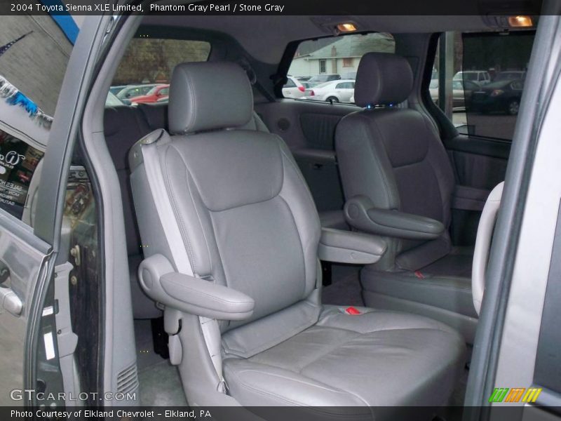 Phantom Gray Pearl / Stone Gray 2004 Toyota Sienna XLE Limited