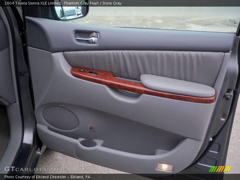 Phantom Gray Pearl / Stone Gray 2004 Toyota Sienna XLE Limited