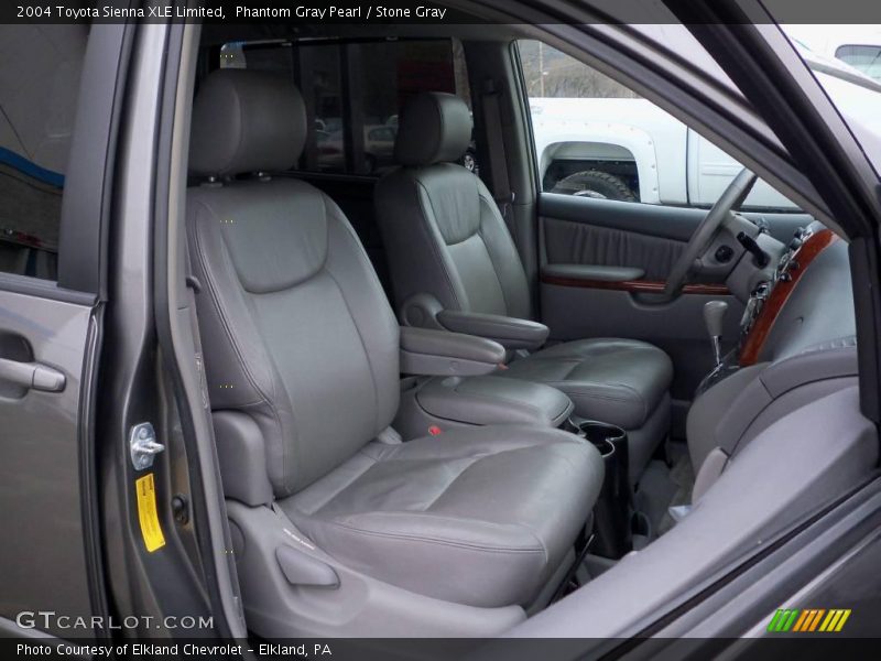 Phantom Gray Pearl / Stone Gray 2004 Toyota Sienna XLE Limited