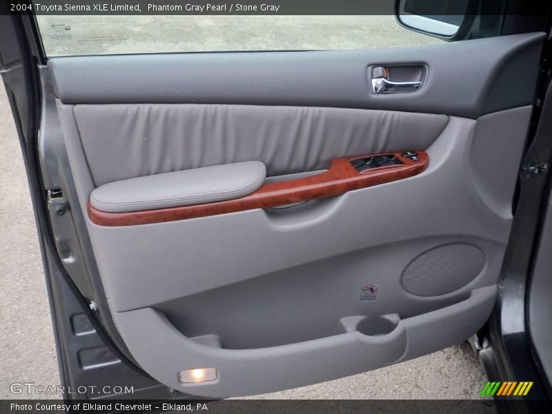 Phantom Gray Pearl / Stone Gray 2004 Toyota Sienna XLE Limited