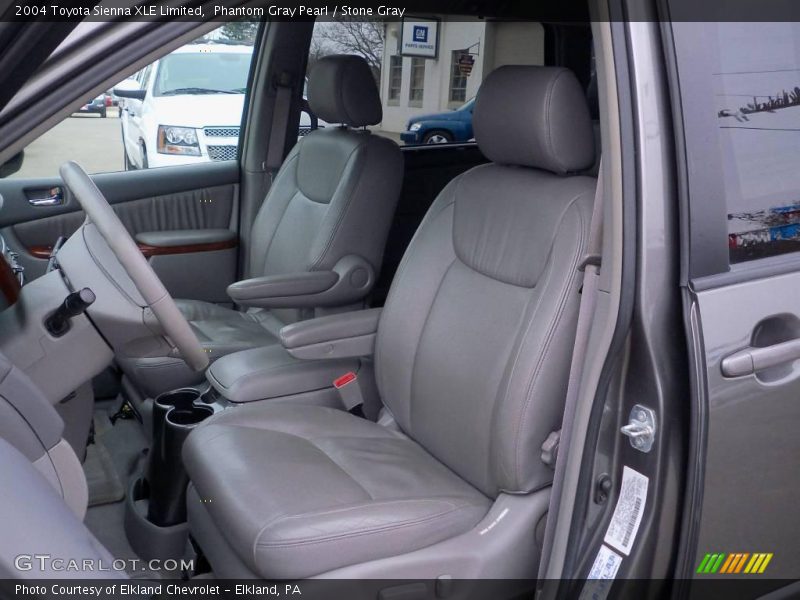 Phantom Gray Pearl / Stone Gray 2004 Toyota Sienna XLE Limited