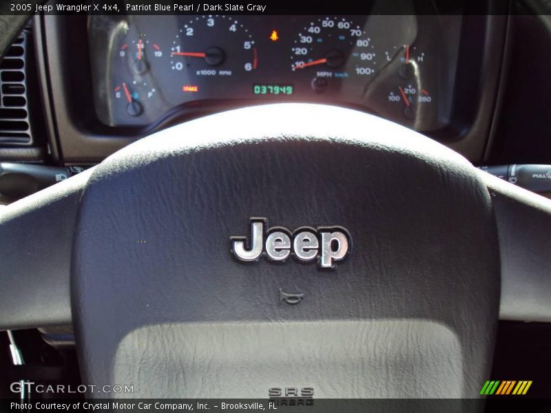 Patriot Blue Pearl / Dark Slate Gray 2005 Jeep Wrangler X 4x4