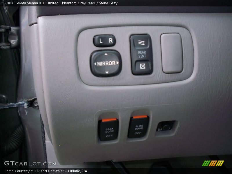 Phantom Gray Pearl / Stone Gray 2004 Toyota Sienna XLE Limited
