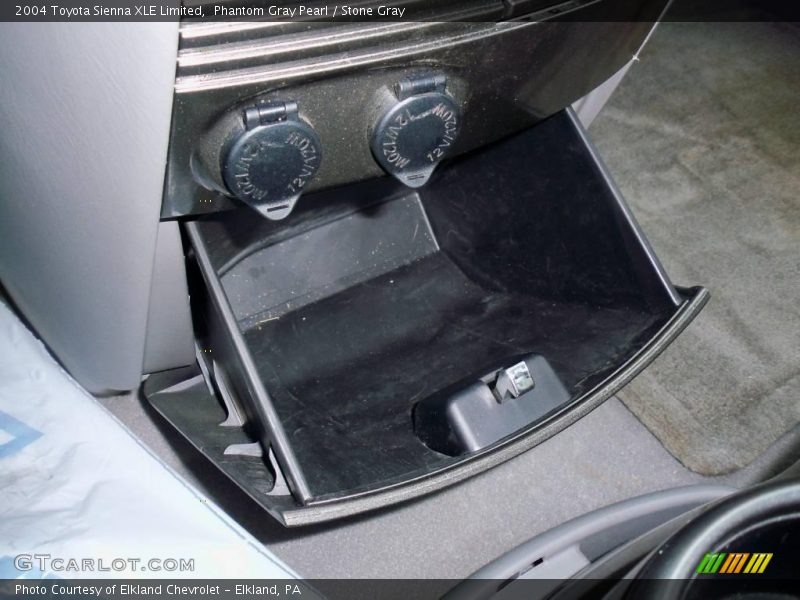 Phantom Gray Pearl / Stone Gray 2004 Toyota Sienna XLE Limited