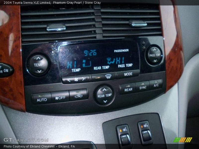Phantom Gray Pearl / Stone Gray 2004 Toyota Sienna XLE Limited