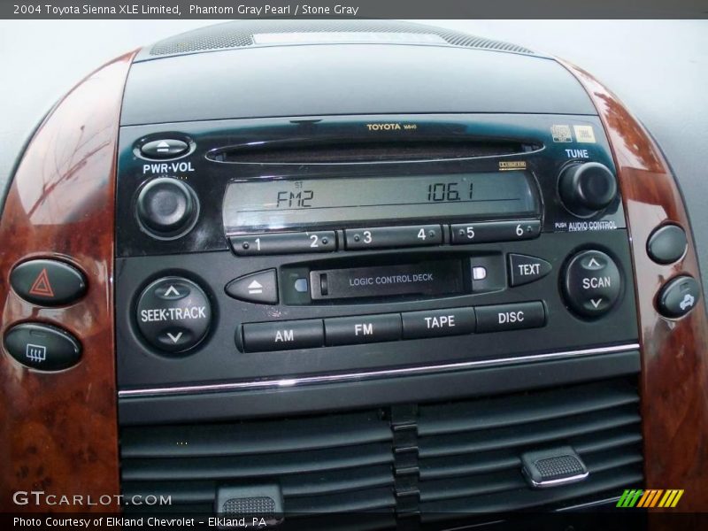 Phantom Gray Pearl / Stone Gray 2004 Toyota Sienna XLE Limited