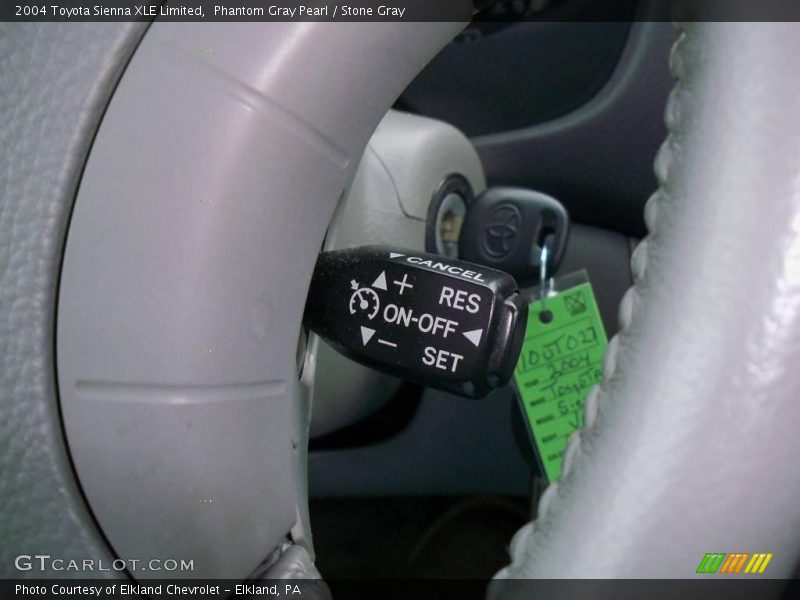 Phantom Gray Pearl / Stone Gray 2004 Toyota Sienna XLE Limited
