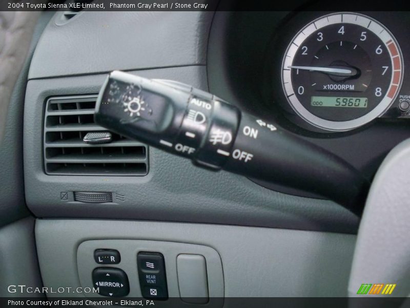 Phantom Gray Pearl / Stone Gray 2004 Toyota Sienna XLE Limited