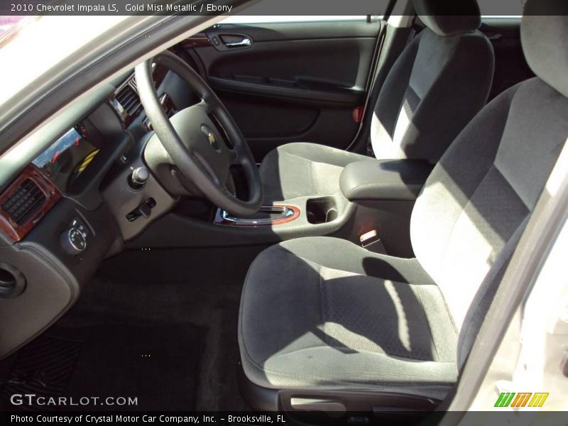 Gold Mist Metallic / Ebony 2010 Chevrolet Impala LS