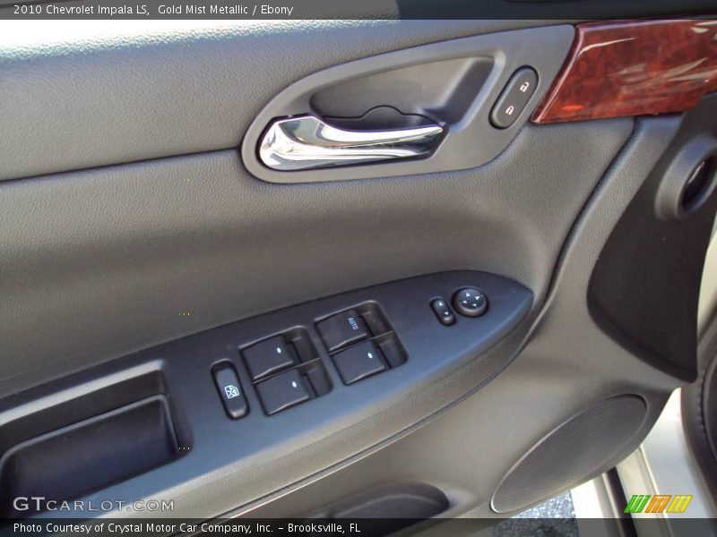 Gold Mist Metallic / Ebony 2010 Chevrolet Impala LS