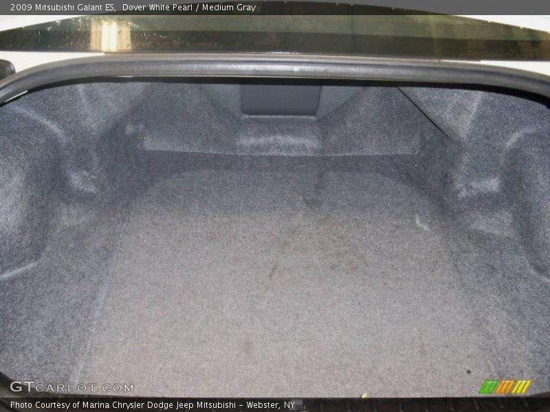 Dover White Pearl / Medium Gray 2009 Mitsubishi Galant ES