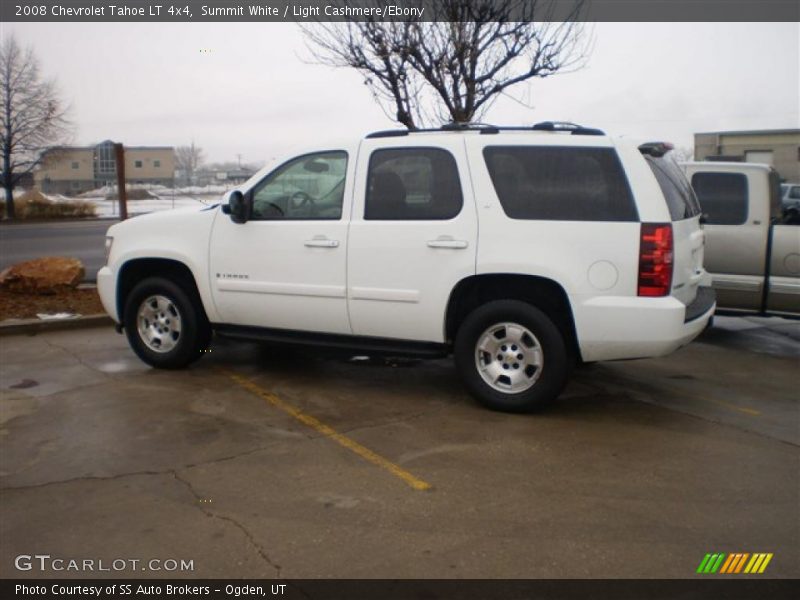 Summit White / Light Cashmere/Ebony 2008 Chevrolet Tahoe LT 4x4