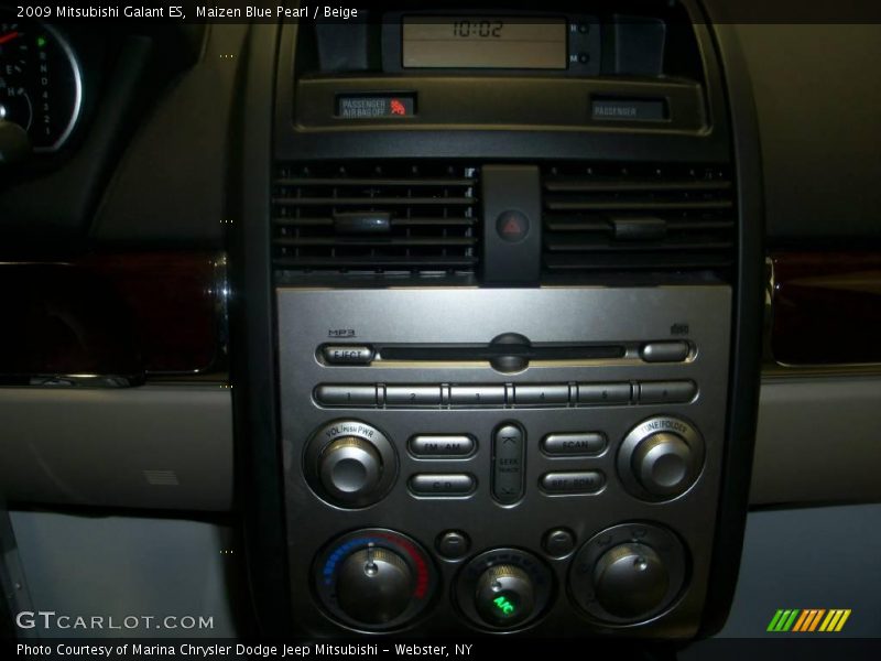 Maizen Blue Pearl / Beige 2009 Mitsubishi Galant ES
