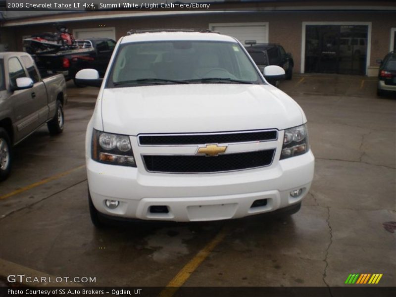 Summit White / Light Cashmere/Ebony 2008 Chevrolet Tahoe LT 4x4