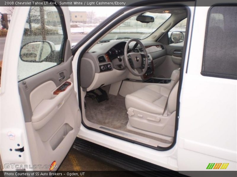 Summit White / Light Cashmere/Ebony 2008 Chevrolet Tahoe LT 4x4