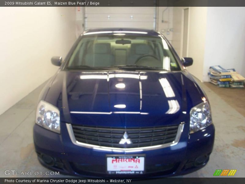 Maizen Blue Pearl / Beige 2009 Mitsubishi Galant ES