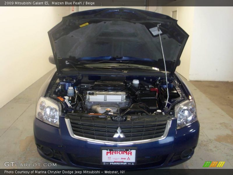 Maizen Blue Pearl / Beige 2009 Mitsubishi Galant ES