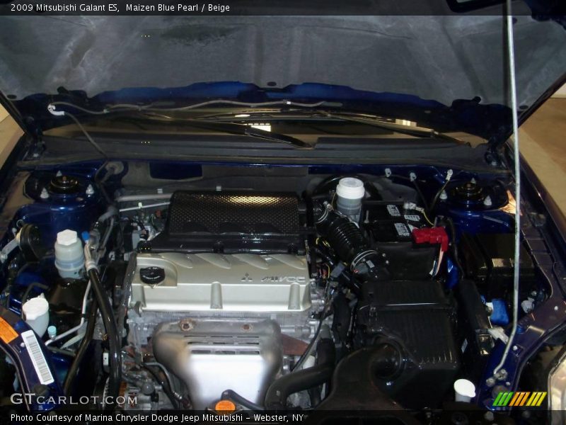 Maizen Blue Pearl / Beige 2009 Mitsubishi Galant ES