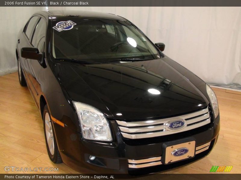 Black / Charcoal Black 2006 Ford Fusion SE V6