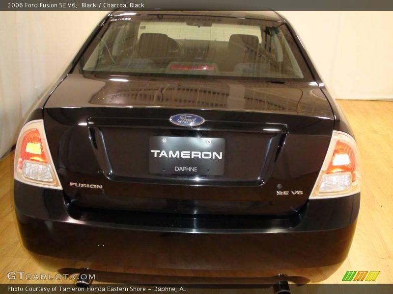 Black / Charcoal Black 2006 Ford Fusion SE V6