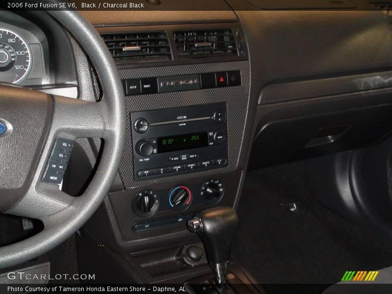 Black / Charcoal Black 2006 Ford Fusion SE V6