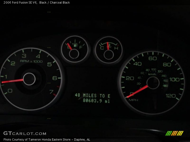 Black / Charcoal Black 2006 Ford Fusion SE V6