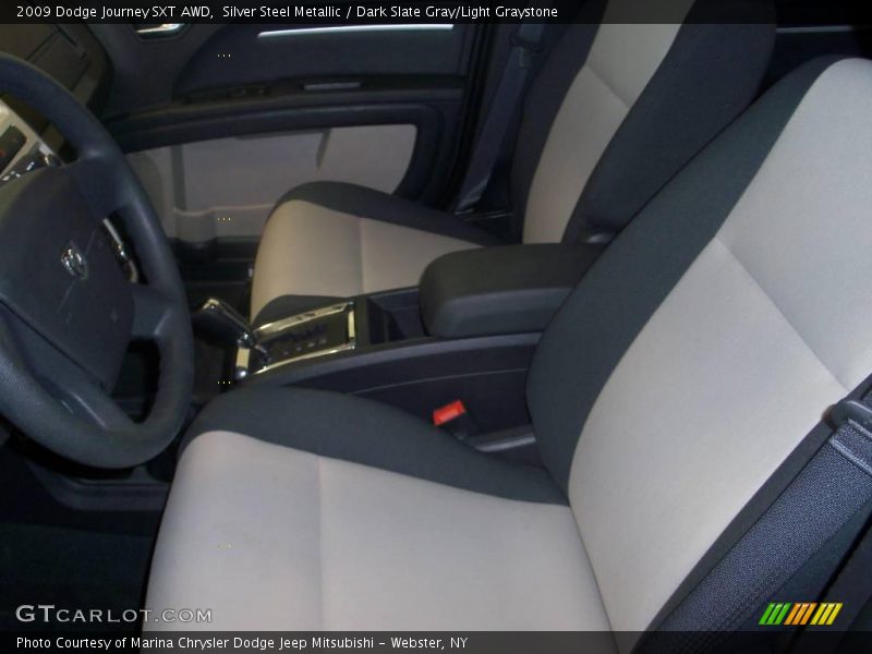 Silver Steel Metallic / Dark Slate Gray/Light Graystone 2009 Dodge Journey SXT AWD