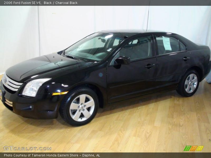 Black / Charcoal Black 2006 Ford Fusion SE V6