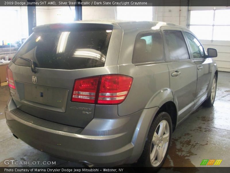 Silver Steel Metallic / Dark Slate Gray/Light Graystone 2009 Dodge Journey SXT AWD