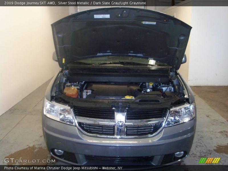 Silver Steel Metallic / Dark Slate Gray/Light Graystone 2009 Dodge Journey SXT AWD