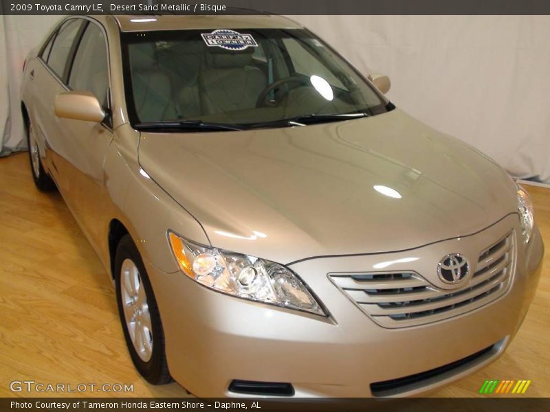 Desert Sand Metallic / Bisque 2009 Toyota Camry LE