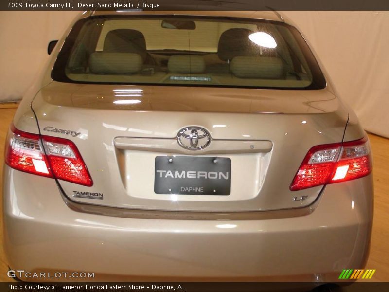 Desert Sand Metallic / Bisque 2009 Toyota Camry LE