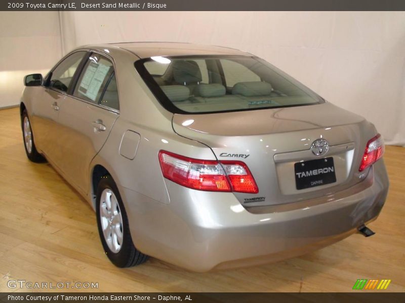 Desert Sand Metallic / Bisque 2009 Toyota Camry LE