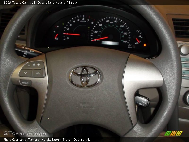 Desert Sand Metallic / Bisque 2009 Toyota Camry LE
