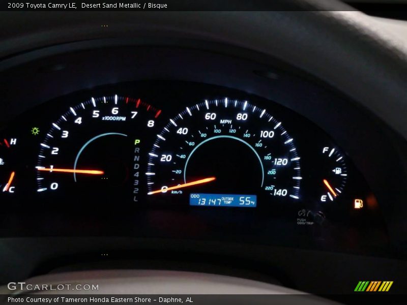 Desert Sand Metallic / Bisque 2009 Toyota Camry LE