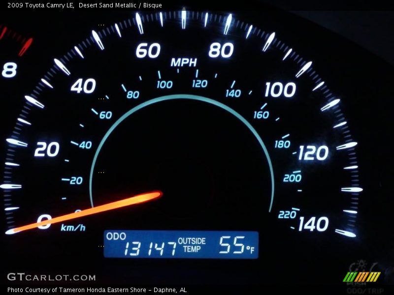 Desert Sand Metallic / Bisque 2009 Toyota Camry LE