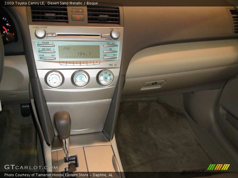 Desert Sand Metallic / Bisque 2009 Toyota Camry LE