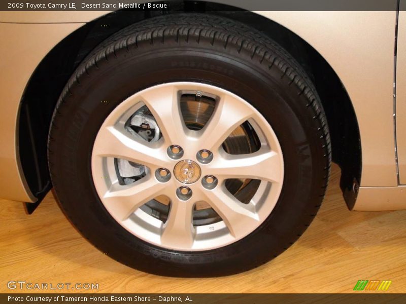 Desert Sand Metallic / Bisque 2009 Toyota Camry LE