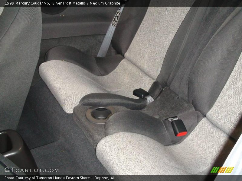 Silver Frost Metallic / Medium Graphite 1999 Mercury Cougar V6