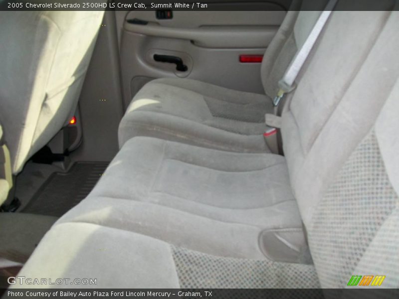 Summit White / Tan 2005 Chevrolet Silverado 2500HD LS Crew Cab