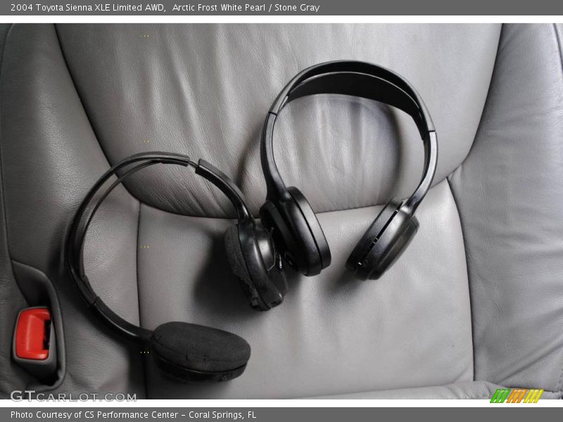 Arctic Frost White Pearl / Stone Gray 2004 Toyota Sienna XLE Limited AWD
