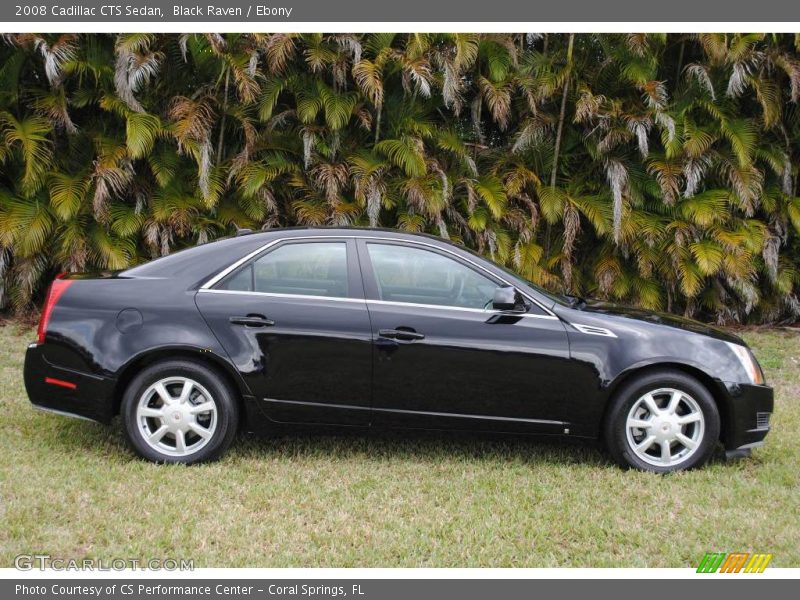 Black Raven / Ebony 2008 Cadillac CTS Sedan