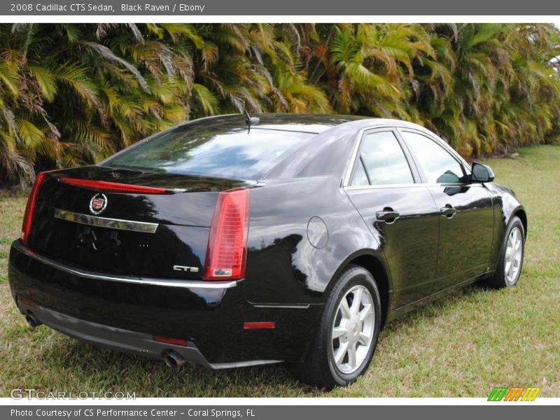 Black Raven / Ebony 2008 Cadillac CTS Sedan