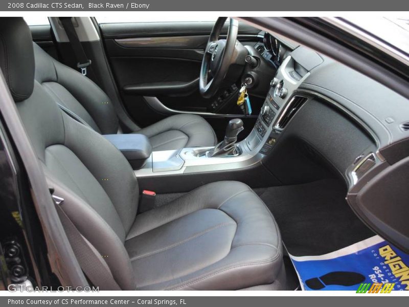 Black Raven / Ebony 2008 Cadillac CTS Sedan